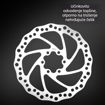 Disk kočnog sustava za planinski bicikl, kartični tip, model 160, mehaničko kočenje