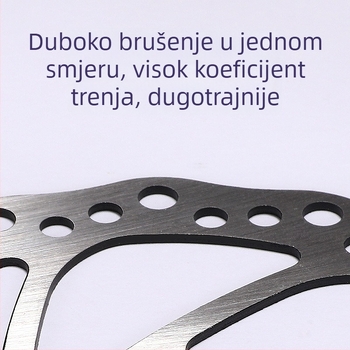 Disk kočnog sustava za planinski bicikl, kartični tip, model 160, mehaničko kočenje