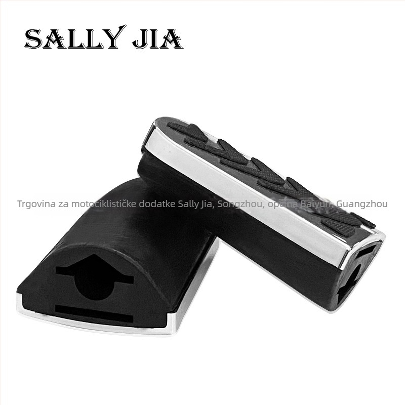 Prednja pedala za motocikl – protuklizna podloga, ljepilo za montažu, Model 01, opća kompatibilnost