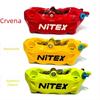 NITEX M30 kovan kaliper disk brane s integriranim hidrauličnim pumpom, univerzalno za motocikle