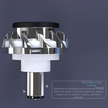 Stražnje svjetlo za motocikl s LED Angel Eye - YX 0065, univerzalna kompatibilnost