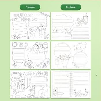 Šablona školskog časopisa za osnovnoškolce — materijal: papir; Brand: Drugi; IP licenca: Ne; Uvoz: Ne