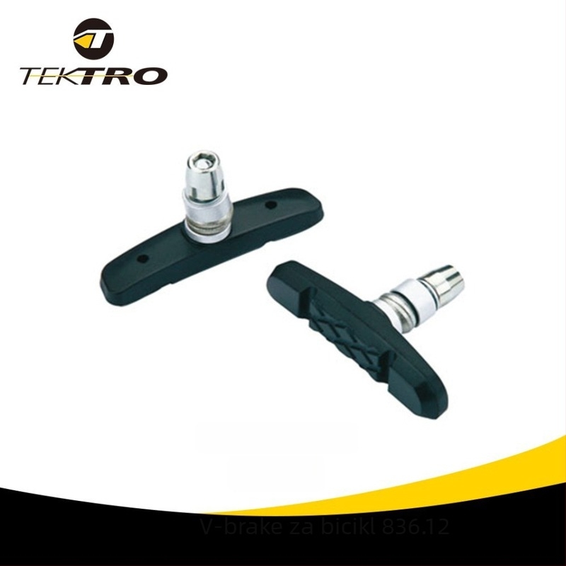 TEKTRO Yanhao biciklistička kočiona pločica, model 836.12V, clip-on ugradnja, tiha, otporna na habanje, za aluminijski obod