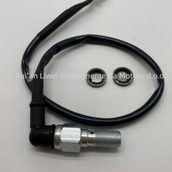Hidraulični prekidač kočnice za motocikle i ATV, dimenzije 10x1.25 mm, 30 cm pocinčana žica, model liwei6001