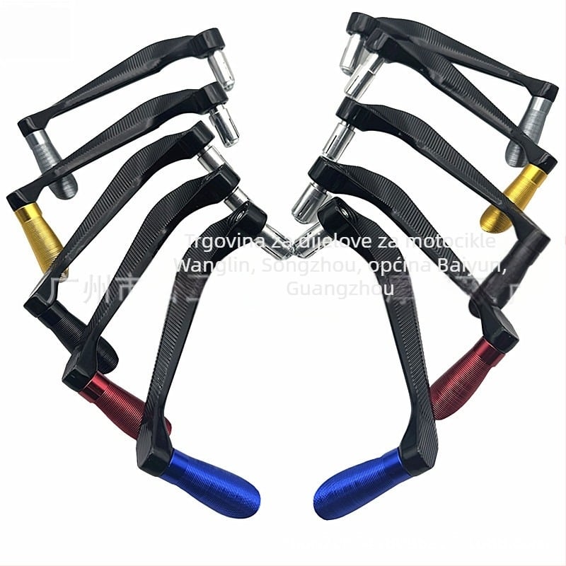 Zaštitnici ručki motocikla, aluminijskog legura, univerzalna prilagodba