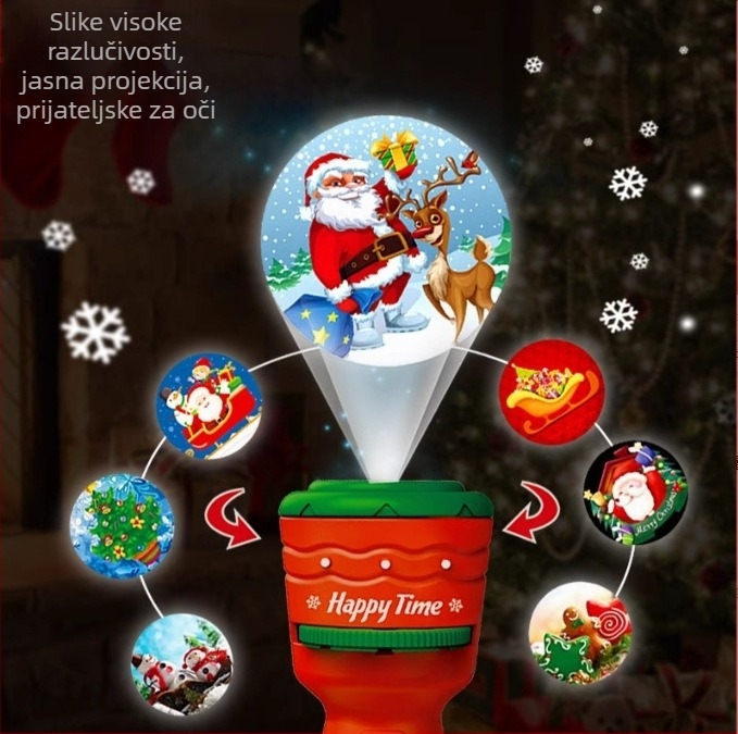Educativno projekcijska igračka sa svjetlećim motivima – plastika, brend Shuang Lilong, za djecu 4–6 godina