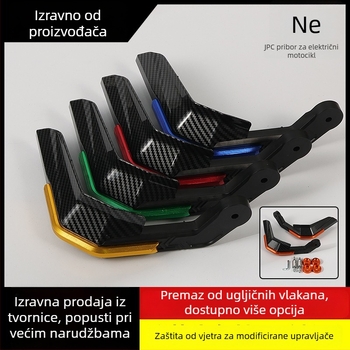 Bu ye ručna zaštita za motor – karbonska vlakna, CNC obrada, kompatibilno s motokrosom