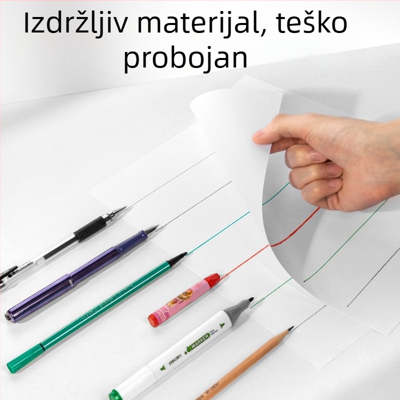Papir za skicu s zaštitom očiju za učenike i studente, deblji, prazne stranice matematike (Marka: Deli · Model: Eye protection draft paper · Šifra proizvoda: Zq6001w · Poklon za kolegu u razredu · Božić)