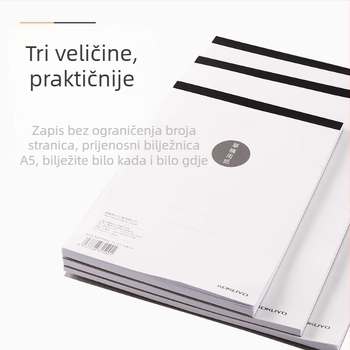 Kokuyo skic‑zvezak za studente, prazne stranice, model NWP, papir od drvne celuloze, stil kineske omotnice