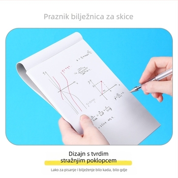 Kokuyo skic‑zvezak za studente, prazne stranice, model NWP, papir od drvne celuloze, stil kineske omotnice