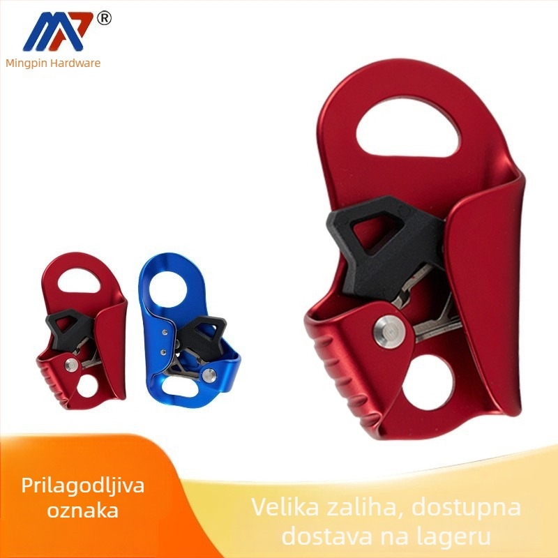 Ascender za penjanje po užetu, bez ručke, lagan, aluminijska legura, MP-SSQ-007
