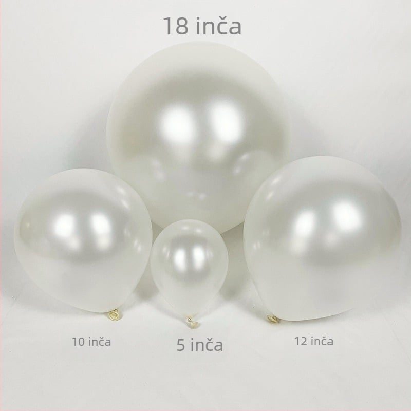 Set lateksnih balona za svadbenu luku, okruglog oblika, otisnuto logo, brend Novel latex