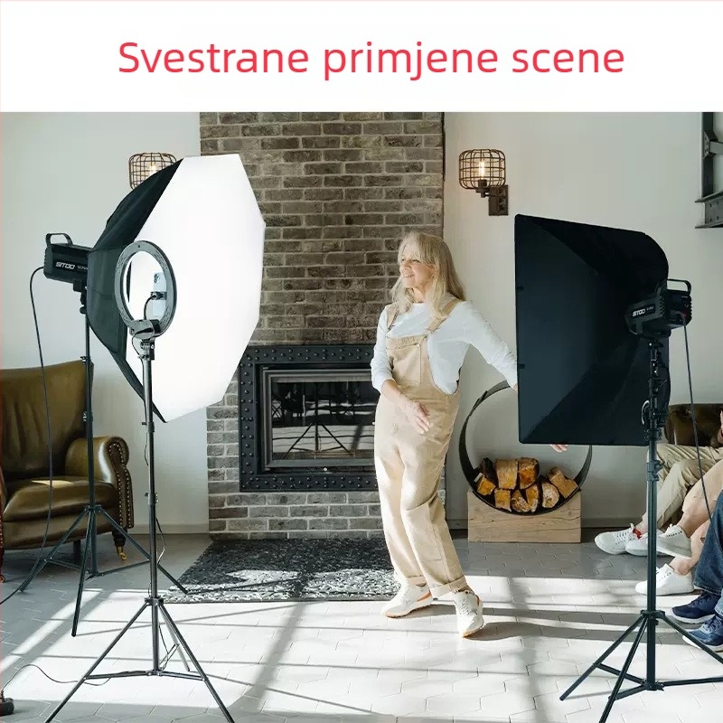 Teleskopski stativ za projektorsku lampu (aluminijska legura, nosivost: 1, visina: 1,4 m, promjer cijevi: 1,9–2,2 cm, broj sekcija: 2)