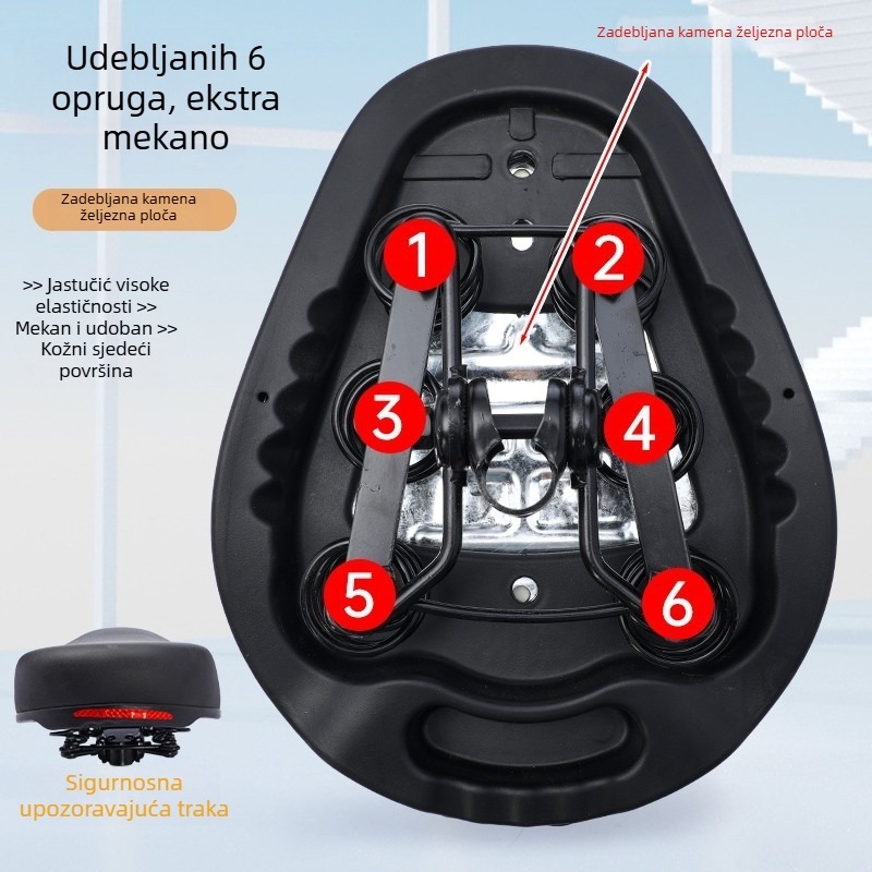 Sjedećica za električni bicikl, kompatibilna s električnim vozilima, marka: Drugi
