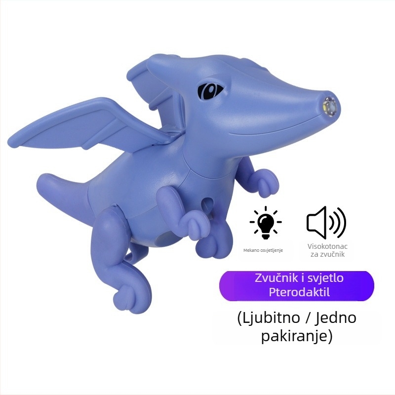 USB punjivo prednje svjetlo za djecu bicikl s dinamičkom projekcijom crtića i ugrađenim klaksonom za noćnu vožnju, kompatibilno s trotinetima i balans biciklima