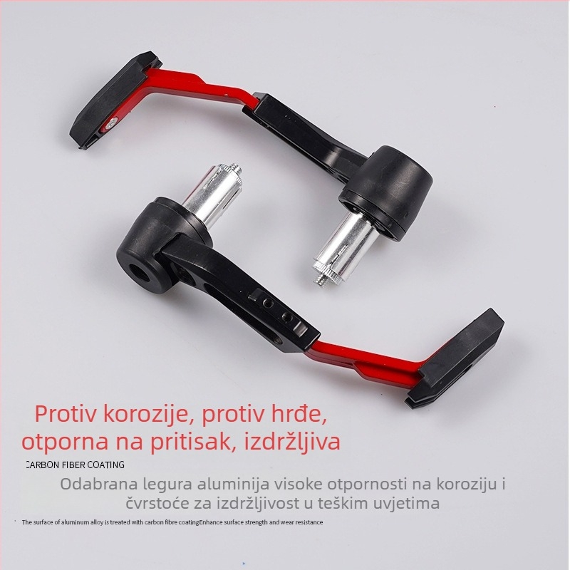 Zaštitna ručica za motocikl, stil bikovih rogova, univerzalna kompatibilnost, model HS-003, marka Other