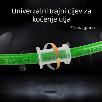 Moorer 0008 hidraulični cijev kočnice za prednje i stražnje disk kočnice, visokotlačna čelična opletena