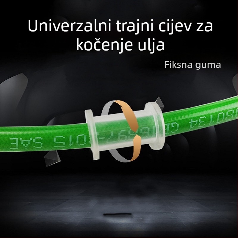 Moorer 0008 hidraulični cijev kočnice za prednje i stražnje disk kočnice, visokotlačna čelična opletena