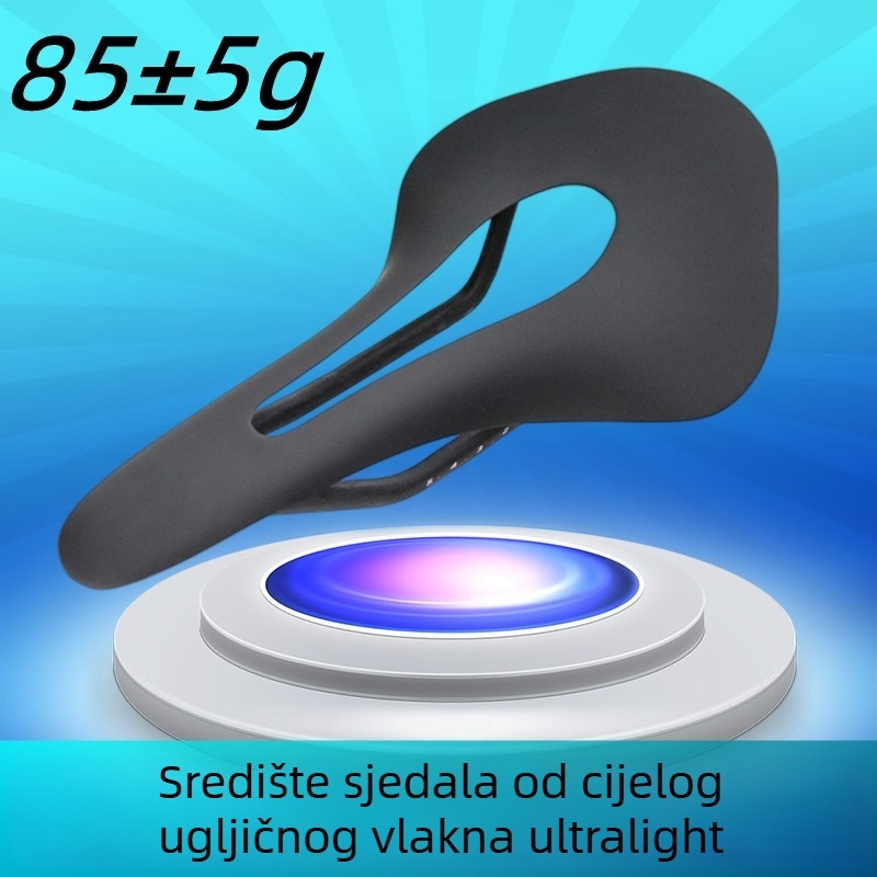 Sjedalo za bicikl, karbonska vlakna, KOCEVLO model, marka 00, za standardne bicikle