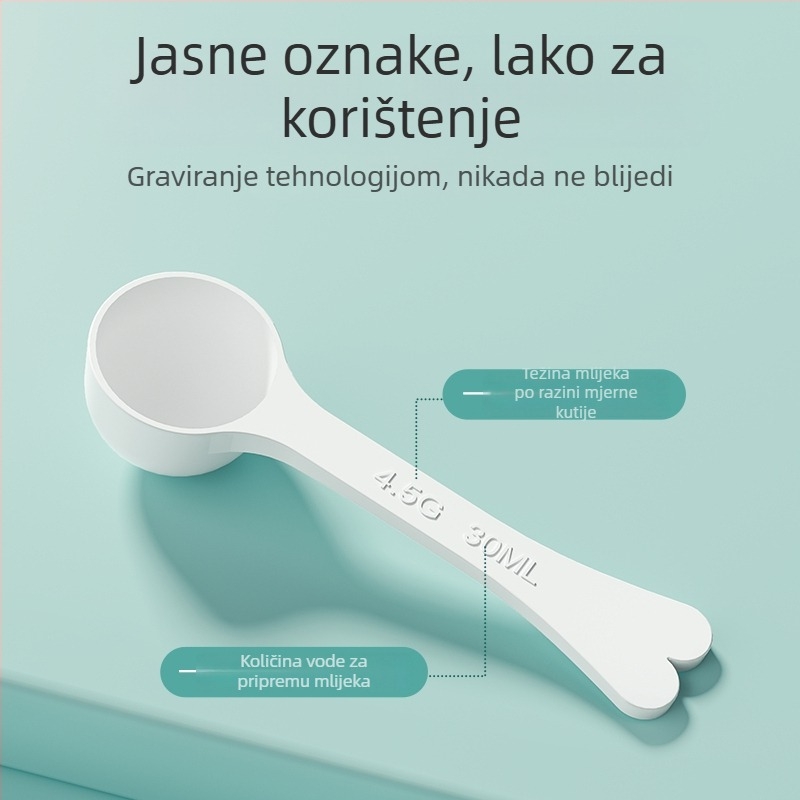 Žlica za mjerenje formule za bebe – set dozirnih žlica, prehrambeni PP