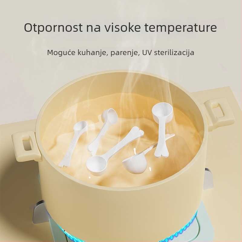 Žlica za mjerenje formule za bebe – set dozirnih žlica, prehrambeni PP