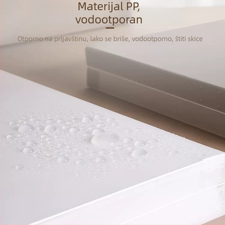 Prijenosni album za crteže sa kopčom, PP materijal, skladišna mapa za umjetnost