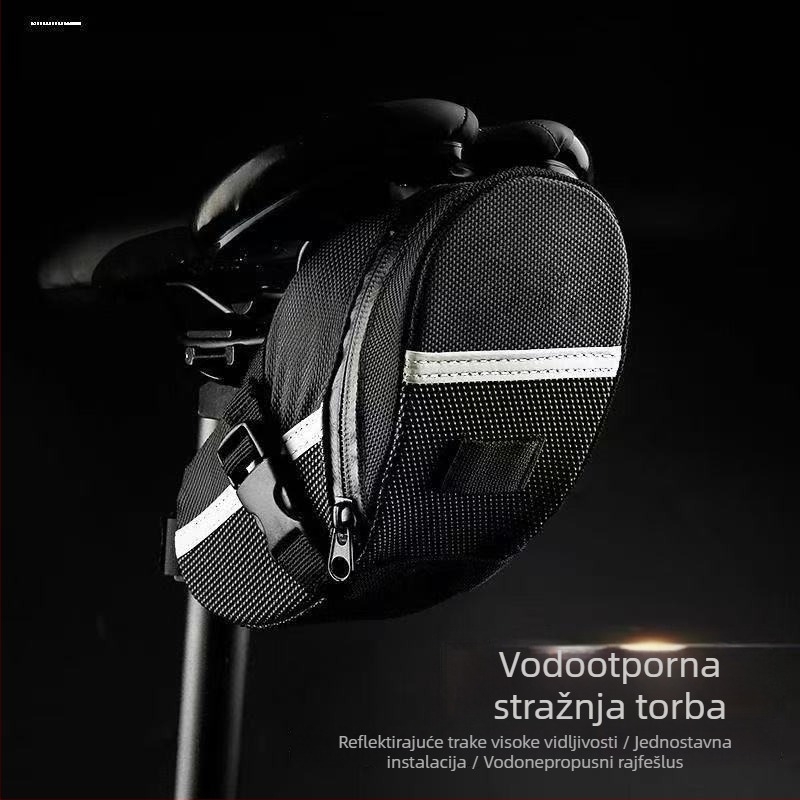 Torba za sjedalo bicikla, PVC, model 086, udobna i praktična