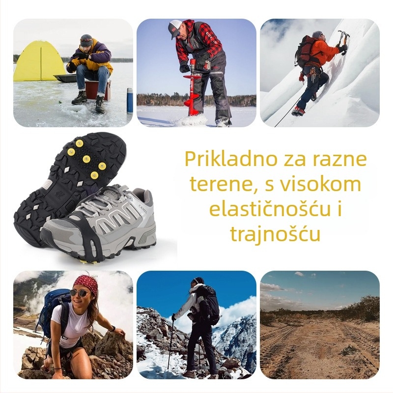 LX protuklizni klip za cipele od aluminijske legure, 545, 100 komada