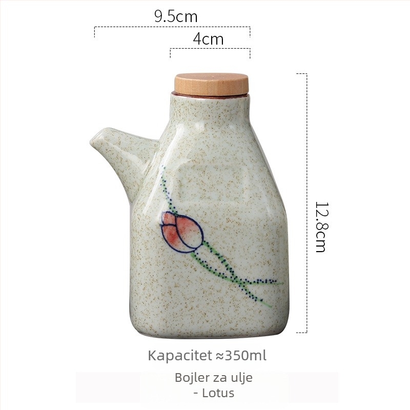 Amber Art keramička posuda za ulje i boca za umake, keramički materijal, novi kineski stil, kvaliteta prve klase