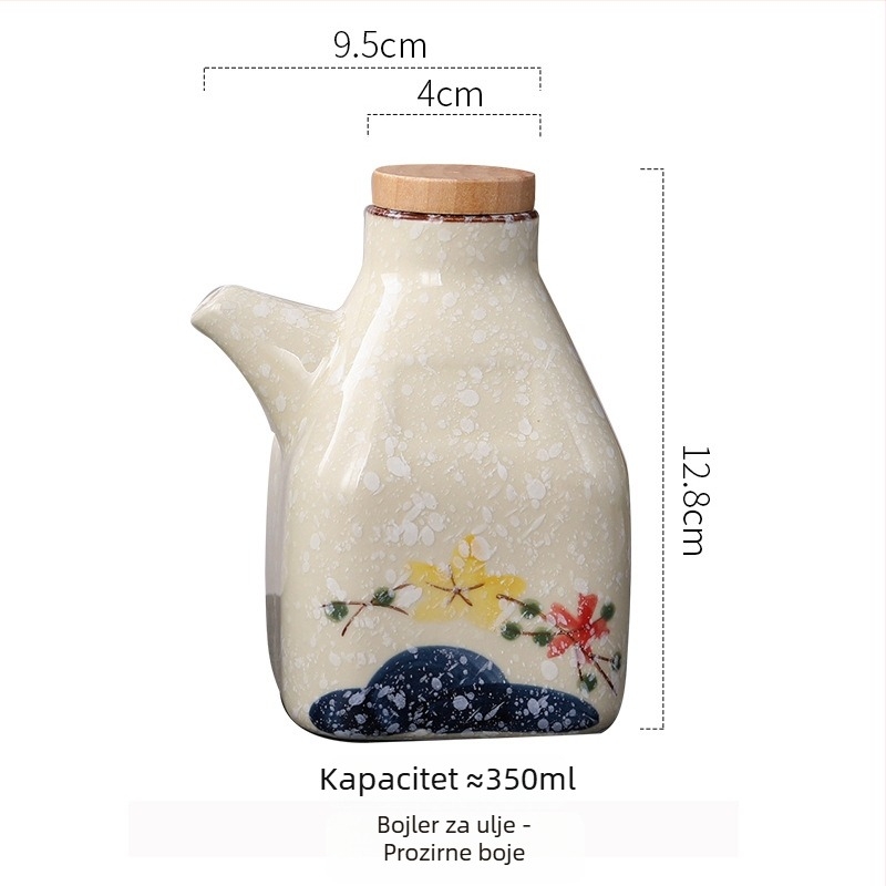 Amber Art keramička posuda za ulje i boca za umake, keramički materijal, novi kineski stil, kvaliteta prve klase