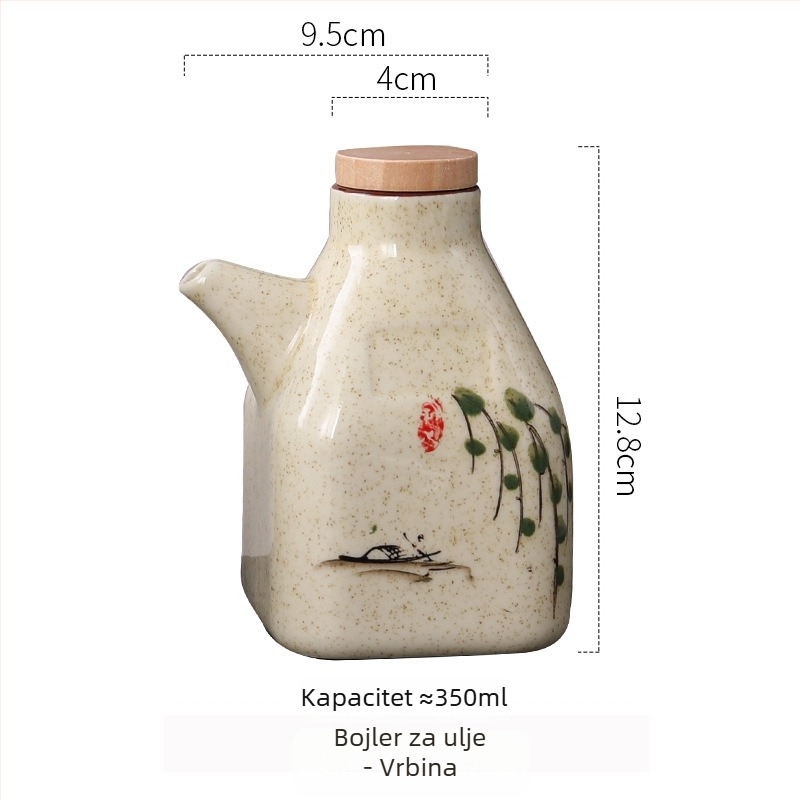 Amber Art keramička posuda za ulje i boca za umake, keramički materijal, novi kineski stil, kvaliteta prve klase