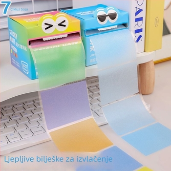 Indeksna bilješka s izvlačnom funkcijom i prozirnim stranicama, 105/108 unutarnjih stranica za učenike