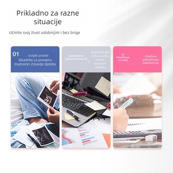 Prozirna A4 datoteka s umetnutim stranicama — materijal: PP; Brand: Drugo; Model: Drugo; IP ovlaštenje: Ne
