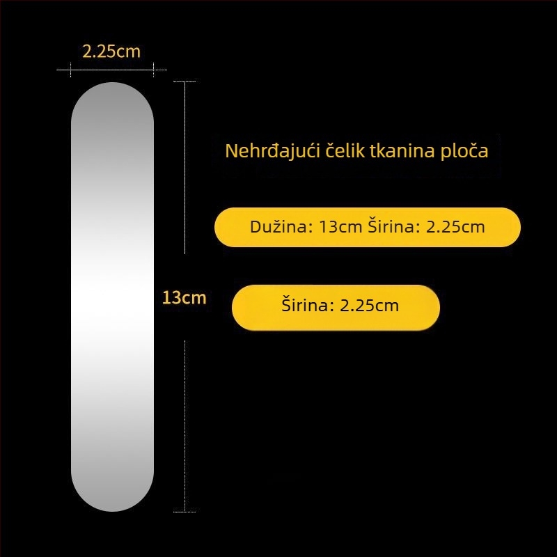 Casido Set alata od nehrđajućeg čelika za tkanje mreže — ručno tkanina mrežna ploča, komplet alata