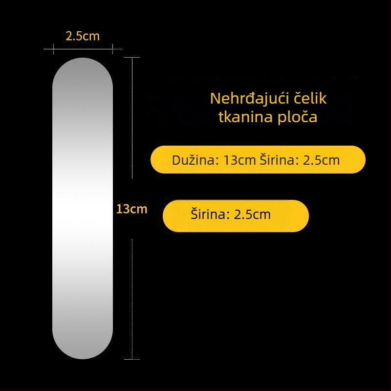 Casido Set alata od nehrđajućeg čelika za tkanje mreže — ručno tkanina mrežna ploča, komplet alata