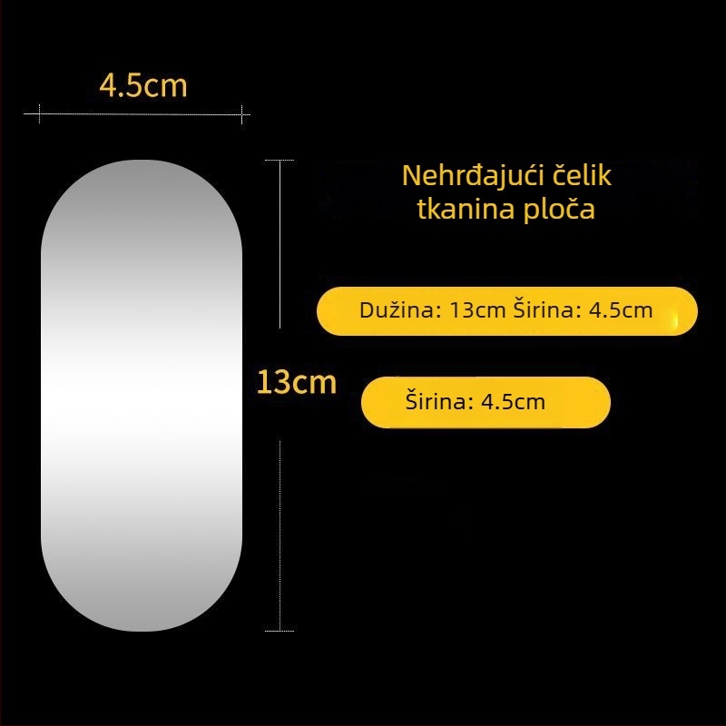 Casido Set alata od nehrđajućeg čelika za tkanje mreže — ručno tkanina mrežna ploča, komplet alata