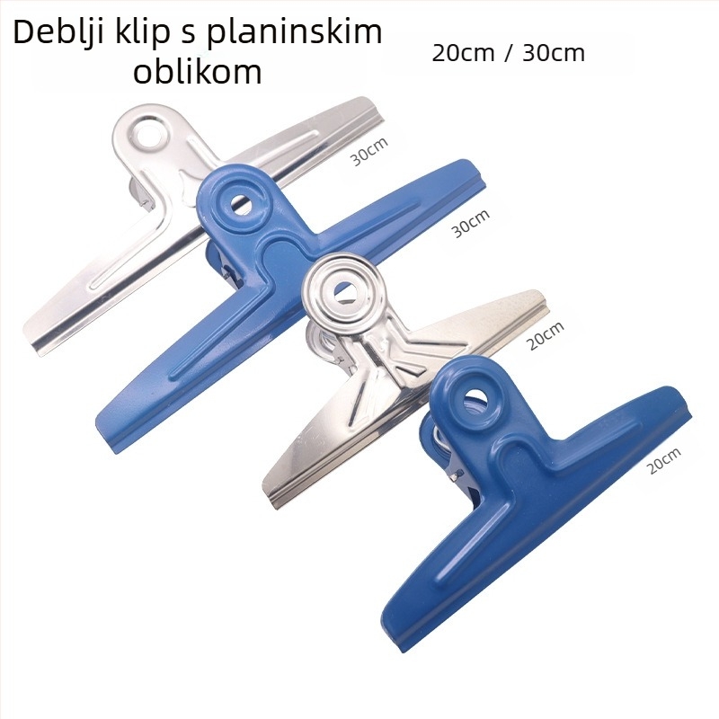 Timhuada metalni klip s planinskim oblikom za ploče za crtanje — Model Clip, pakiranje pladanj