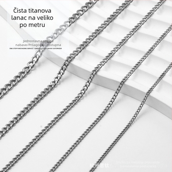 Kubanski titan lanac, glatka završna obrada, Deep Space, ljeto 2021