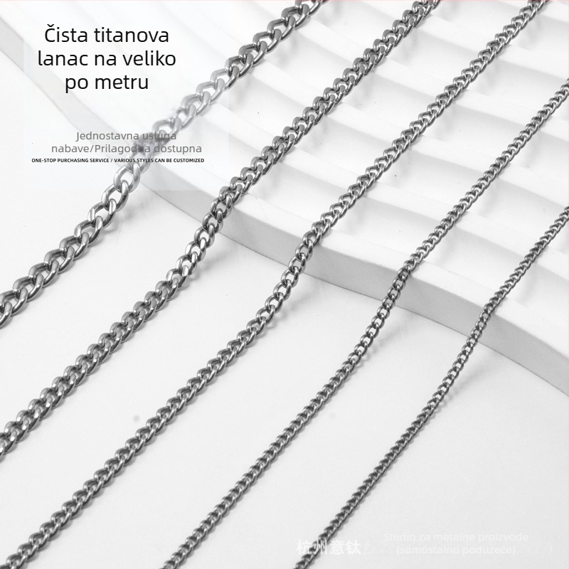 Kubanski titan lanac, glatka završna obrada, Deep Space, ljeto 2021