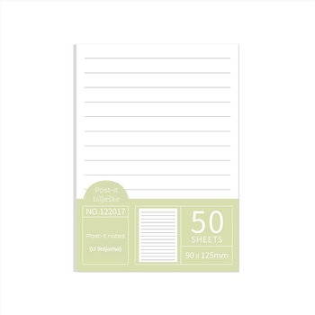 SENMU Višenamjenski blok s Post-it bilješkama – Prenosiv, 50 listova, samoljepljiv, IP autorizacija: Ne