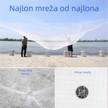 Mengda automatska ribarska mreža s višestrukim funkcijama: povlačenje, podizanje i prijevoz; najlon konstrukcija