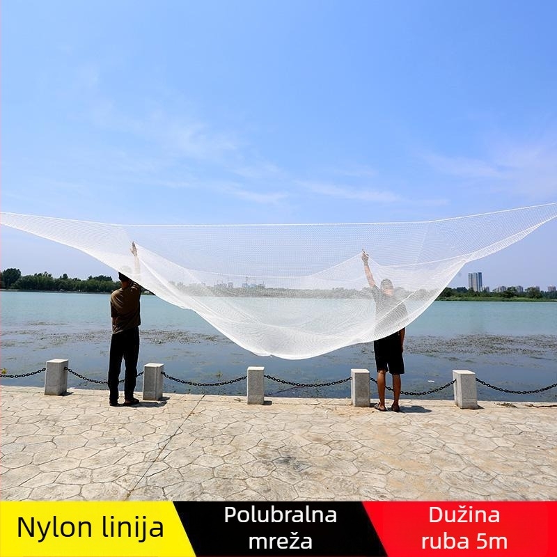 Mengda automatska ribarska mreža s višestrukim funkcijama: povlačenje, podizanje i prijevoz; najlon konstrukcija