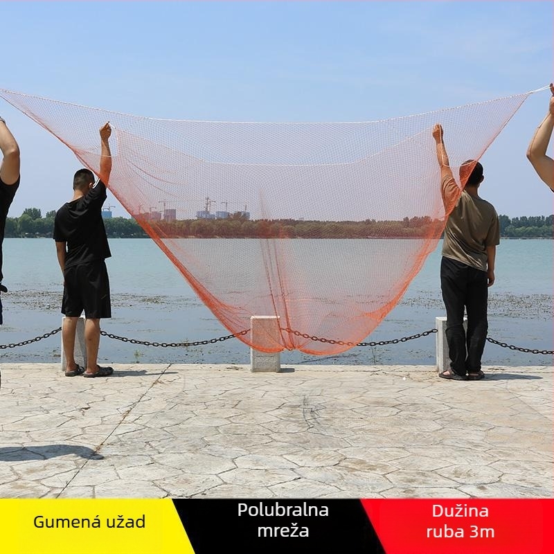 Mengda automatska ribarska mreža s višestrukim funkcijama: povlačenje, podizanje i prijevoz; najlon konstrukcija