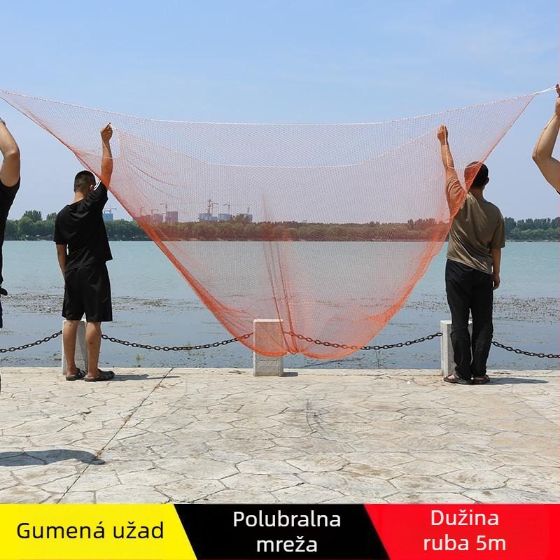 Mengda automatska ribarska mreža s višestrukim funkcijama: povlačenje, podizanje i prijevoz; najlon konstrukcija