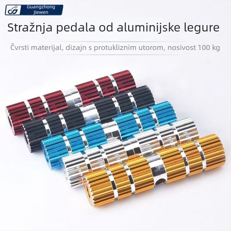 Aluminijski držač za stopalo za bicikl s pedalom na stražnjem kotaču i šupljom cijevi