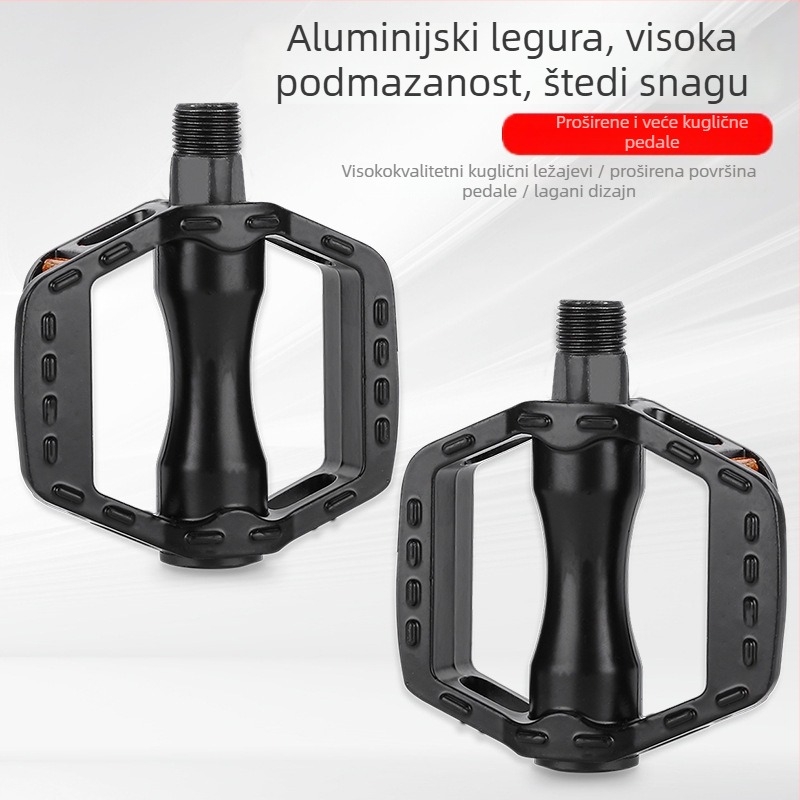 HS Dječji pedali za bicikl – univerzalni, aluminijska legura, kompatibilni s dječjim kolima i biciklima, izdržljivi, protuklizni