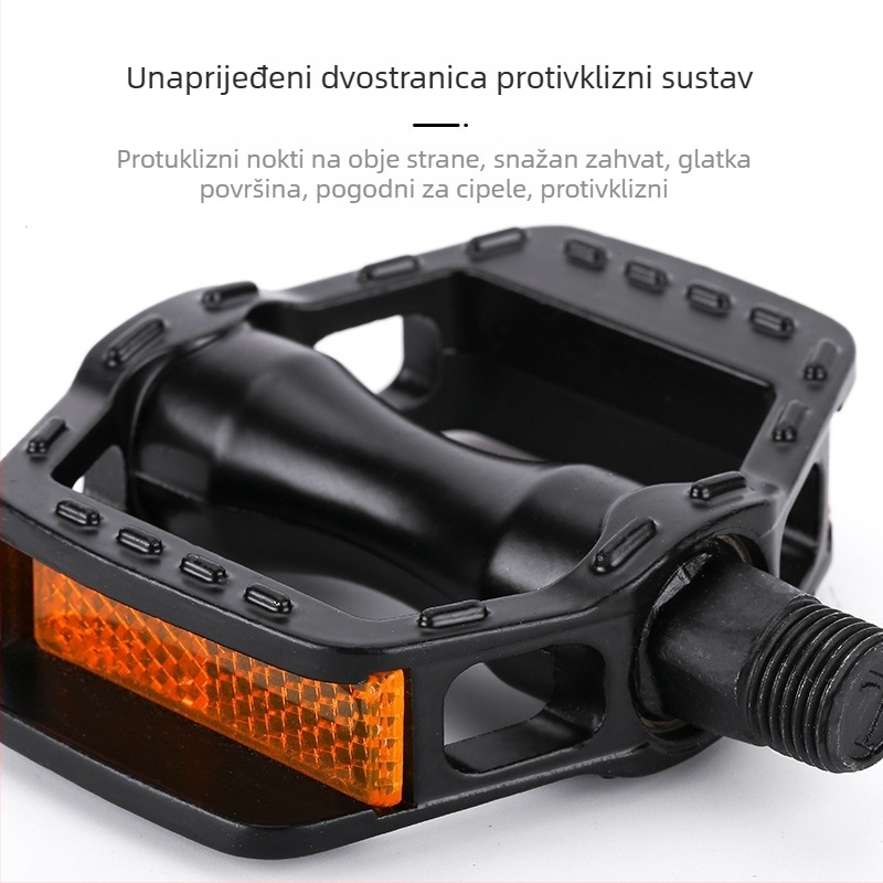 HS Dječji pedali za bicikl – univerzalni, aluminijska legura, kompatibilni s dječjim kolima i biciklima, izdržljivi, protuklizni