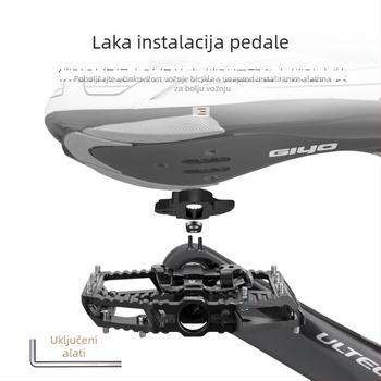 ROCES CX-156 Pedale od aluminijske legure s ležajevima za brdski bicikl