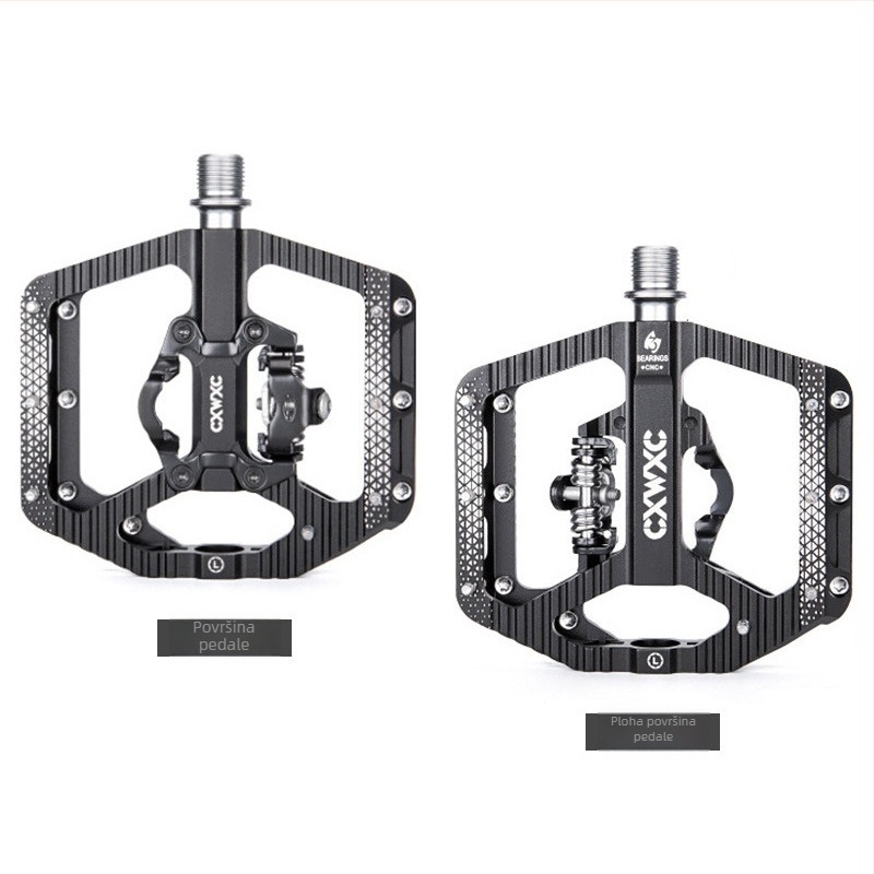 ROCES CX-156 Pedale od aluminijske legure s ležajevima za brdski bicikl