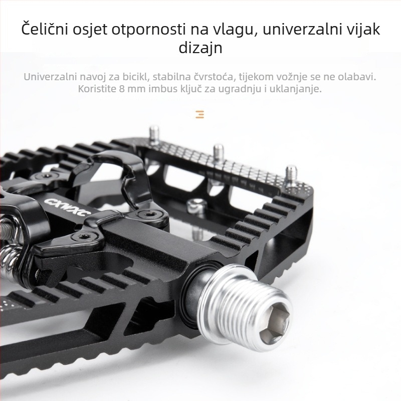 ROCES CX-156 Pedale od aluminijske legure s ležajevima za brdski bicikl